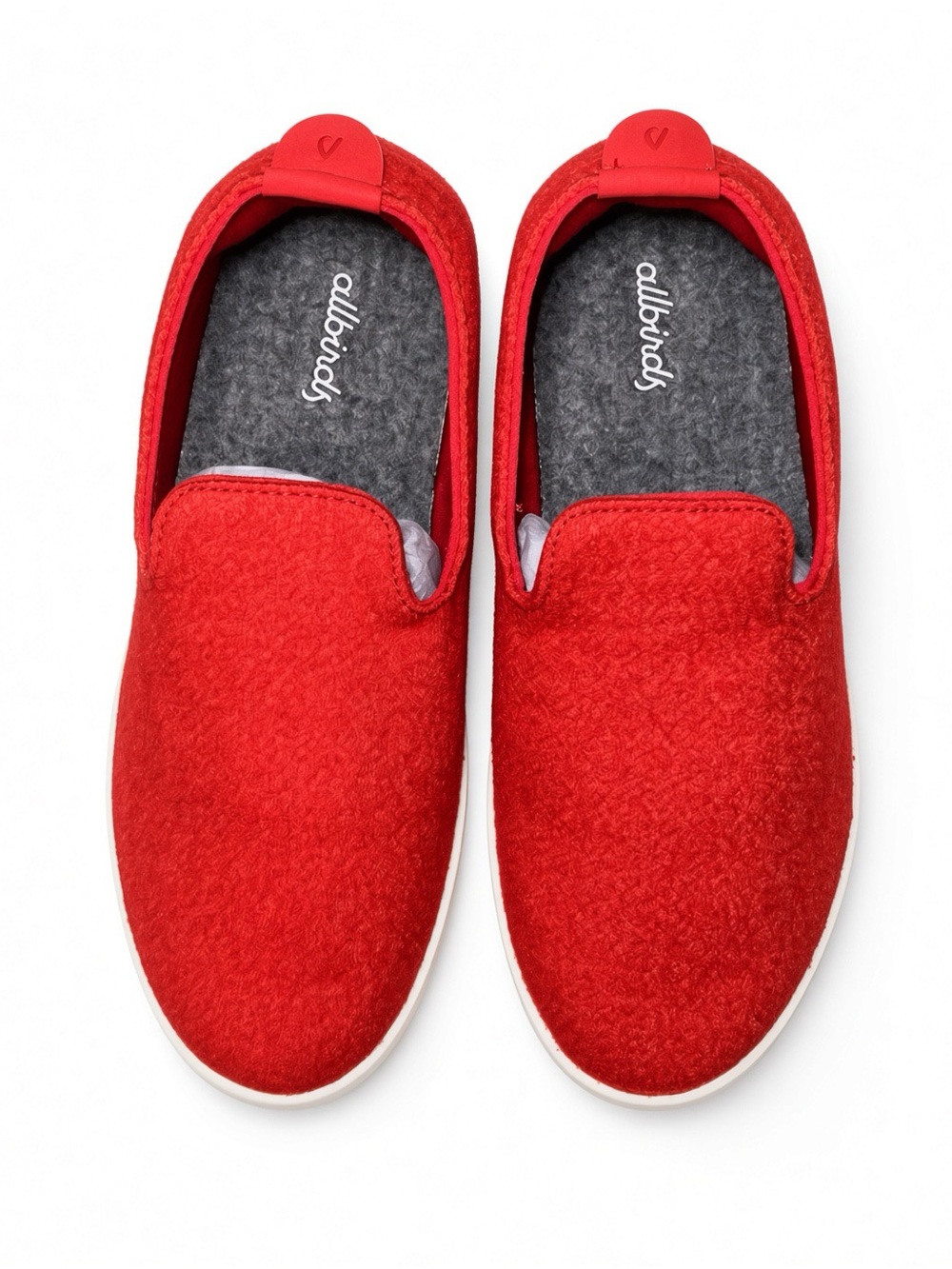 Allbirds Wool Lounger Bloom Red Slip-On Shoes Women’s size 7 NIB